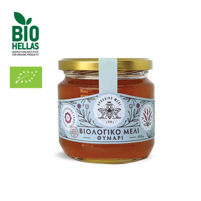 Grecki tymiankowy miód organiczny 600g