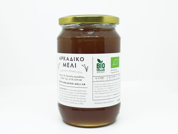 Spadziowy grecki miód sosnowy organiczny 600g