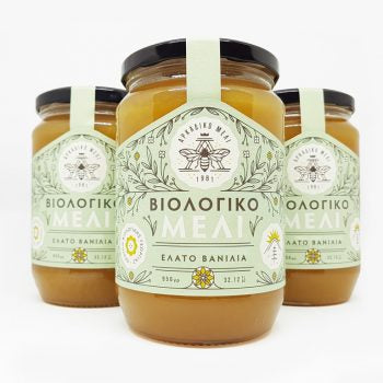 Organiczny miód grecki leśny 600g