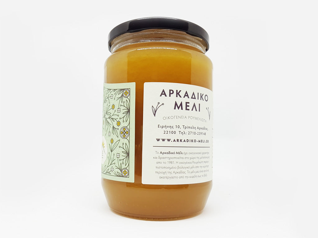 Organiczny miód grecki leśny 600g
